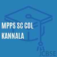 Mpps Sc Col Kannala Primary School Logo
