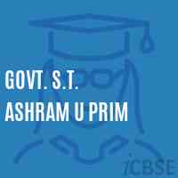 Govt. S.T. ASHRAM U PRIM Middle School Logo