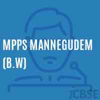 Mpps Mannegudem (B.W) Primary School Logo