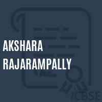 Akshara Rajarampally Primary School Logo