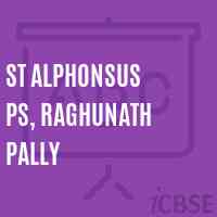 St Alphonsus Ps, Raghunath Pally Primary School Logo