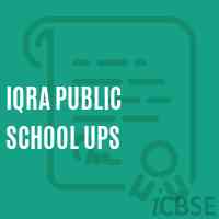 Iqra Public School Ups Logo