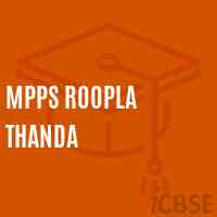 Mpps Roopla Thanda Primary School Logo