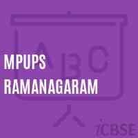Mpups Ramanagaram Middle School Logo