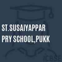 St.Susaiyappar Pry School,Pukk Logo