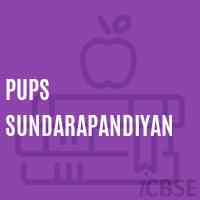 Pups Sundarapandiyan Primary School Logo