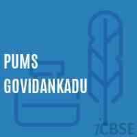 Pums Govidankadu Middle School Logo