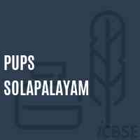 Pups Solapalayam Primary School Logo