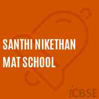 Santhi Nikethan Mat School Logo