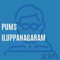 Pums Iluppanagaram Middle School Logo
