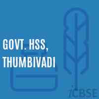 Govt. Hss, Thumbivadi High School Logo