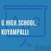 G.High.School, Koyampalli Logo