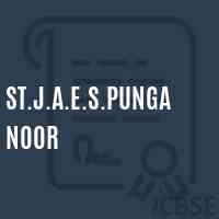 St.J.A.E.S.Punganoor Primary School Logo