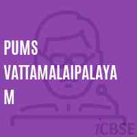 Pums Vattamalaipalayam Middle School Logo