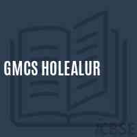 Gmcs Holealur Middle School Logo