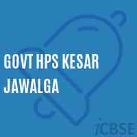 Govt Hps Kesar Jawalga Middle School Logo