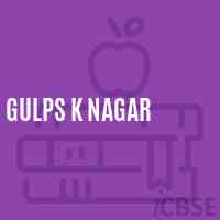 Gulps K Nagar Primary School Logo