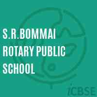 S.R.Bommai Rotary Public School Logo