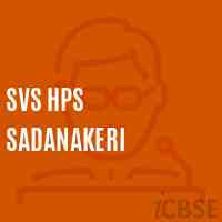 Svs Hps Sadanakeri Middle School Logo