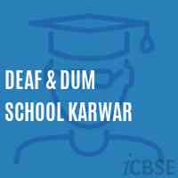 Deaf & Dum School Karwar Logo