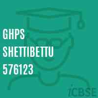 Ghps Shettibettu 576123 Middle School Logo