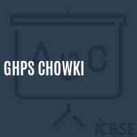 Ghps Chowki Middle School Logo