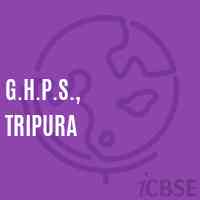 G.H.P.S., Tripura Middle School Logo
