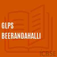 Glps Beerandahalli Primary School Logo