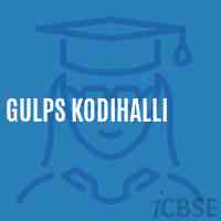 Gulps Kodihalli Primary School Logo