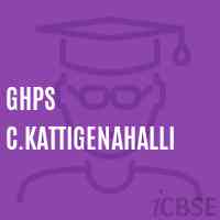 Ghps C.Kattigenahalli Middle School Logo