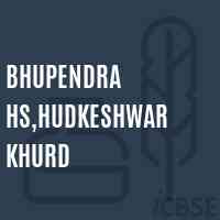 Bhupendra Hs,Hudkeshwar Khurd Secondary School Logo