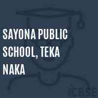 Sayona Public School, Teka Naka Logo