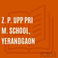 Z. P. Upp Pri M. School, Yerandgaon Logo