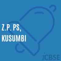 Z.P. Ps, Kusumbi Primary School Logo