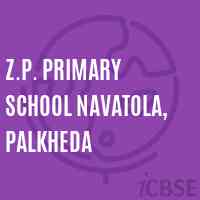 Z.P. Primary School Navatola, Palkheda Logo