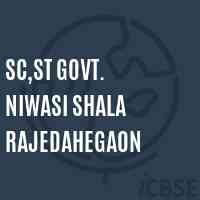 Sc,St Govt. Niwasi Shala Rajedahegaon School Logo