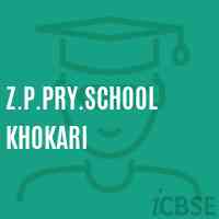 Z.P.Pry.School Khokari Logo