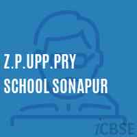 Z.P.Upp.Pry School Sonapur Logo