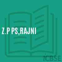 Z.P Ps,Rajni Primary School Logo