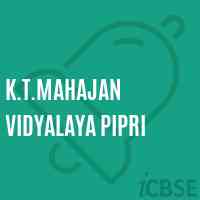 K.T.Mahajan Vidyalaya Pipri High School Logo