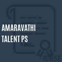 Amaravathi Talent Ps Primary School Logo