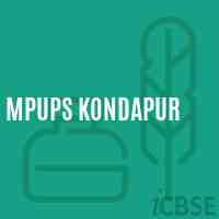 Mpups Kondapur Primary School Logo