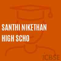 Santhi Nikethan High Scho Secondary School Logo