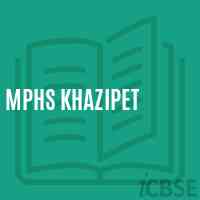 Mphs Khazipet Secondary School Logo