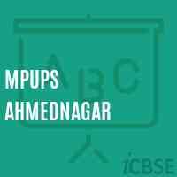 Mpups Ahmednagar Middle School Logo