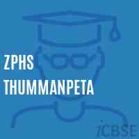 Zphs Thummanpeta Secondary School Logo