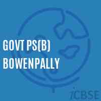 Govt Ps(B) Bowenpally Primary School Logo