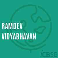 Ramdev Vidyabhavan Middle School Logo