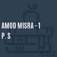 Amod Misra - 1 P. S Middle School Logo