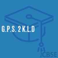 G.P.S. 2 K.L.D Primary School Logo